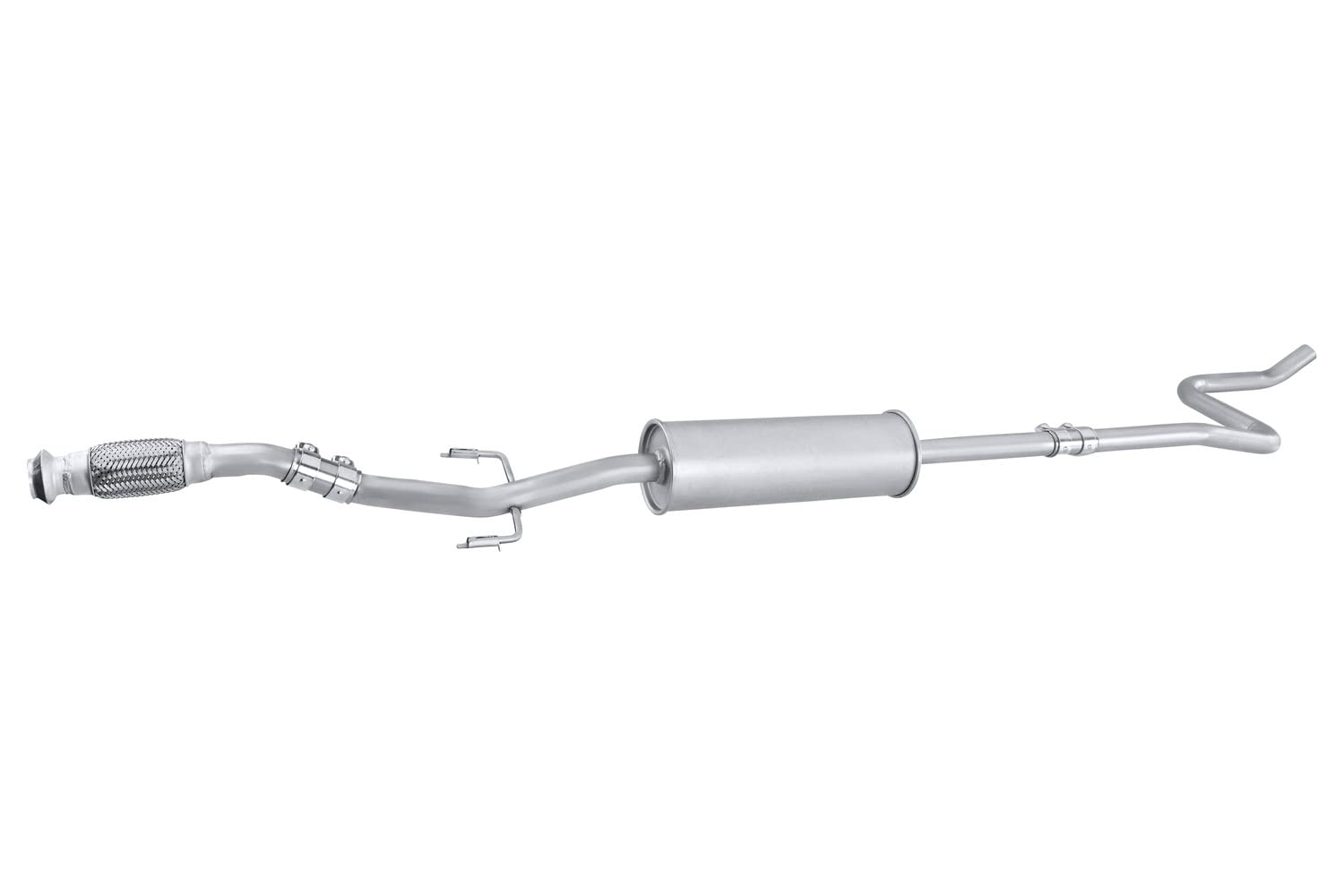 HELLA 8LB 366 021-651 Vorschalldämpfer - Easy2Fit® Kit - vorne - dreiteilig - Set mit Anbauteilen - für u.a. PEUGEOT 2008 I