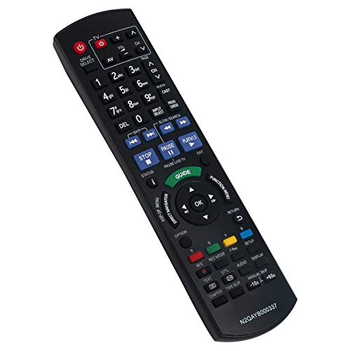 VINABTY N2QAYB000337 Replacement Remote Control fit for Panasonic Blu Ray DVD Recorders DMR-BS750 DMR-BS850 DMR-BS850EB DMR-BS750EB DMR-BS750EBK DMRBS750EB DMRBS850EB - Image 3