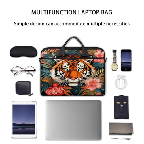 Bolso para laptop 15 pulg tropical con correa ajustable miniatura 7