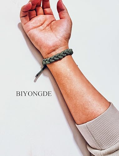 Braided Milano Rope Bracelet with Stainless Steel Charm, Handmade, Adjustable Length for Men and Women4