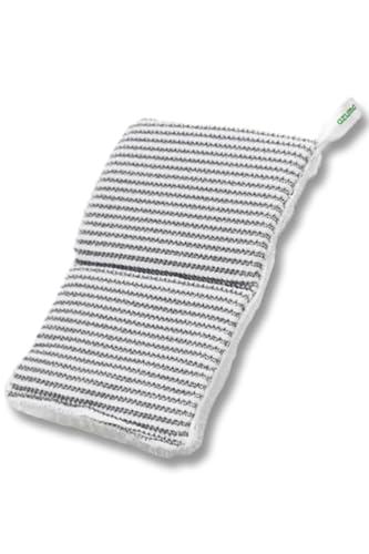 アズマ 両面使えるブラシスポンジ 浴室用 挟んで洗える ツンツンブラシ W繊維 狭い浴室にもこれ一つ 水だけで洗える 浴室床洗い アズマブラシ