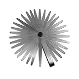 Spurtar(スパーター) シックネスゲージ 32枚組 厚さ0.03mm～1mm 長さ100mm 隙間ゲージ ステンレス製 測定具 高精度すきまケージ (SKMA-003)