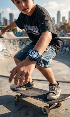 Image of V2A NOVA-X 2930 Digital Watch for Boys | Colour Pop Sports Design | Active Everyday Watch for Kids with Digital Display, Backlight & 50M Water Resistance