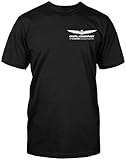 Honda Mens Goldwing Custom Collection Short-Sleeve T-Shirt/Tee, Black, X-Large