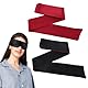 2 Stück Satin Augenbinden Für Erwachsene Paare 150x7 Cm Weiche Augenmaske Verstellbare Seiden-Schlafmaske Augenabdeckung Für Schlafen Spiel Nachtschlaf Reise Valentinstags Geschenk（2）