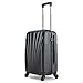 SA Products Cabin Suitcase - Hardshell Airline-Approved Luggage Bag for Travel - Cabin Bag with Inner Pockets, Extendable Top Handle, Side Handle, 4 Spinner Wheels, Lock - 55x22x38cm, 35L, Black