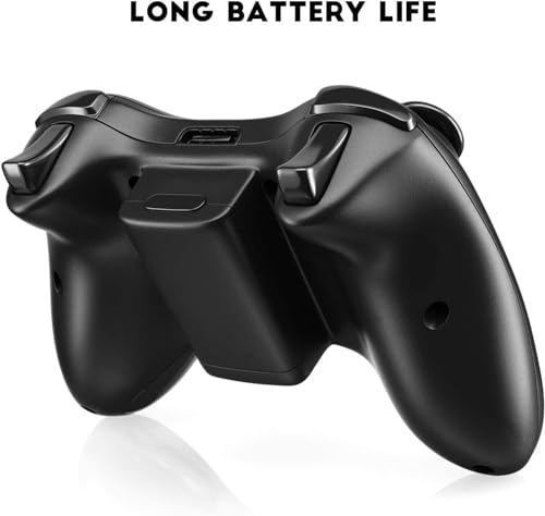 Dhaose - Mando inalámbrico de 2,4 GHz, gamepad mejorado con joystick para Xbox 360, Xbox Slim 360 y ordenadores con Windows 7, 8 y 10 - imagen 6