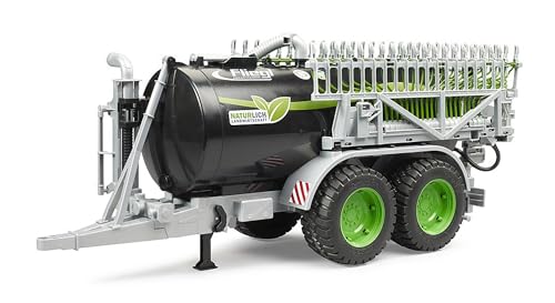 Bruder 02036 - Fliegl Barrel Trailer with Drag Hose Distributor - 1:16 citerne à fumier, tonneau d'eau, Ferme, véhicules agricoles, remorque, Accessoires...