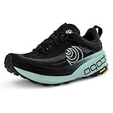 Picture of Topo Athletic Women's Vista Lightweight Comfortable 5MM Drop Trail Running Shoes, Athletic Shoes for Trail, Black/Mint, Size 8W