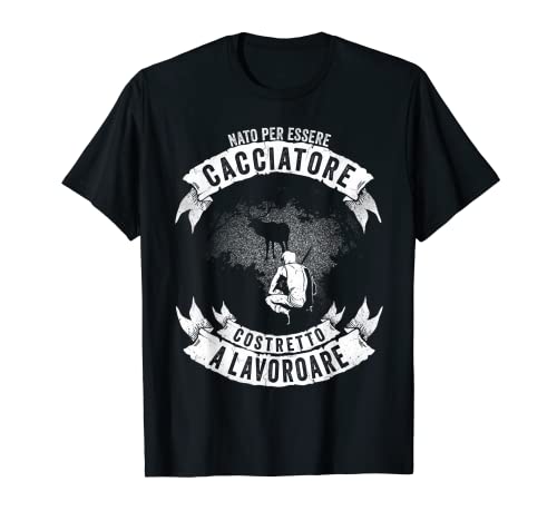 Hombre Regalo para el día del padre cazador Camiseta