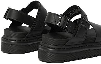 Dr. Martens womens Voss Fisherman Sandal, Black Hydro Leather, 8 US | Image 2
