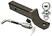 Reese Towpower Interlock® Trailer Hitch Ball Mount Security Kit, 6,000 lbs. Capacity, Fits 2 in. Receiver, 2 in. Drop, Black