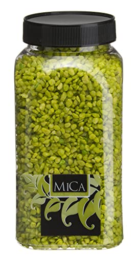 MICA Decorations Granulato Grigio Chiaro, 650 ml, 7,5 x 7,5 x 16 cm
