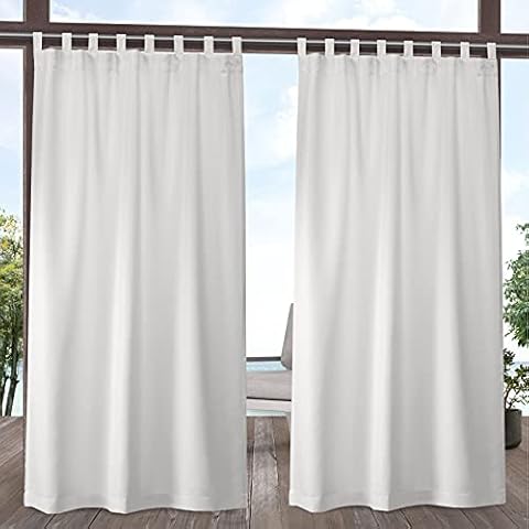 Exclusive Home Cabana Light Filtering Curtains Cover