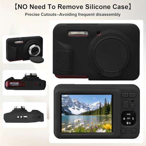 Funda rígida y silicona para cámara Kodak PIXPRO FZ55 miniatura 4