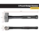 Titan 63000 3lb x 16in Sledgehammer - Image 3