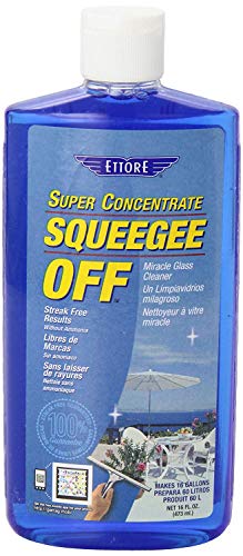Image of Ettore Microfiber Washer Silicone Window Squeegee 10 in. (1 Pack) Bundle with Window Washer Replacement Sleeve 10 in.(1 Pack) and Squeegee Off Window Cleaning Soap 16 Oz. (2 Pack)