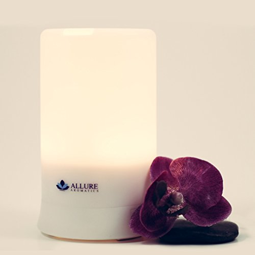 Aromatherapy Diffusers by Allure Aromatics NEW IMPROVED TECHNOLOGY WITH MULTI COLORED LIGHTS Cool Mist Humidifier for Relief from Asthma & Allergies Essential Oil Diffuser with Multi Light Modes & Auto Shut-Off Diffusers For Essential Oils