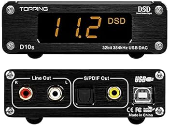 TOPPING D10s DAC Mini（美品） Topping D10s DAC MINI USB DAC XMOS XU208 ES9038Q2M DSD256