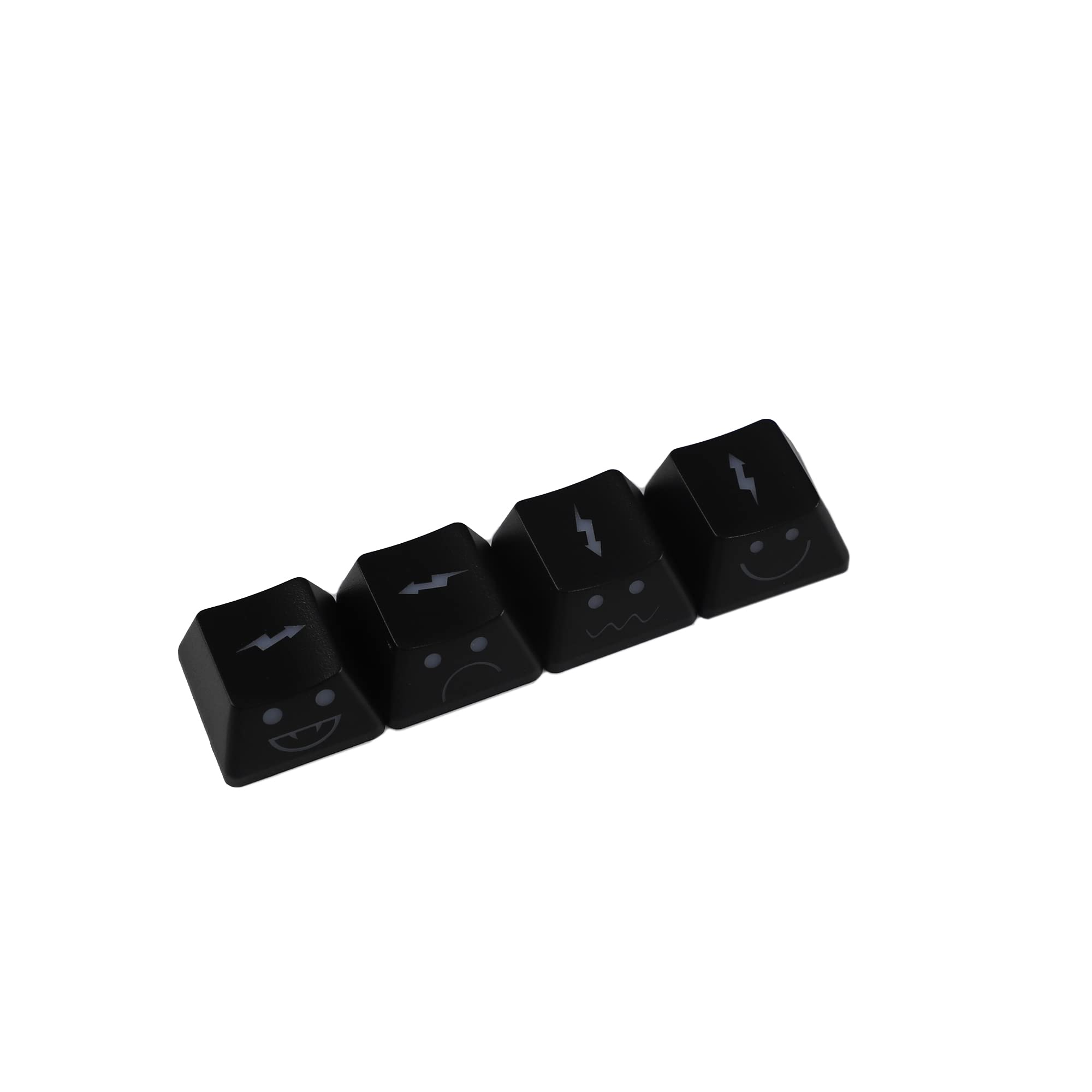WASD & Pfeil Tastenkappen Ersatz – 1,6 Mm Dick, OEM Profil, öllackiertes ABS – Für MX Mechanische Tastaturen