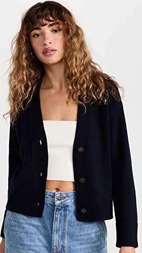Vince Women's 3 Button Boxy Cardigan2