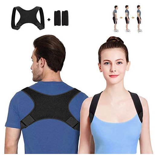Corrector de Postura, Transpirable y Ajustable Corrector Espalda Hombro para Hombre y Mujer, Corrector Postura Espalda, Corrector de Espalda Recta, Aliviar Dolor y Mejorar Postura Hombro y Cuello