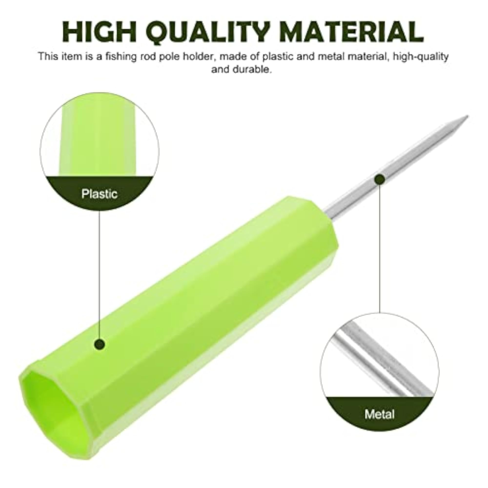 Imported Fishing Rod Holder Ground Plug-in