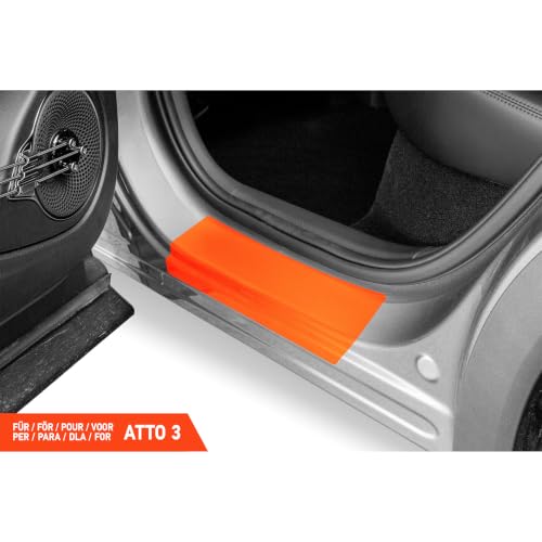 Protector de puertas BYD Atto 3 vinilo transparente antirrayas Luxshield 3