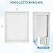 Aluminum Frame Tempered Glass Sliding Window, 36 * 24inch, Smooth Operation for Balcony, Kitchen, Bathroom Casement in-Swing Egress Window