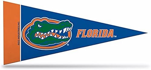 Miniatura 10 de Rico Industries NCAA - Juego de mini banderines de fieltro de 4 x 9 pulgadas (incluye 8 piezas)