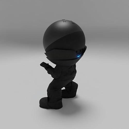 Miniatura 3 de Splin Soporte de mesa compatible con Yaxa Alexa Smart Speaker Echo Dot (4ª y 5ª generación) y Apple HomePod Mini, Vegas Boy (negro)