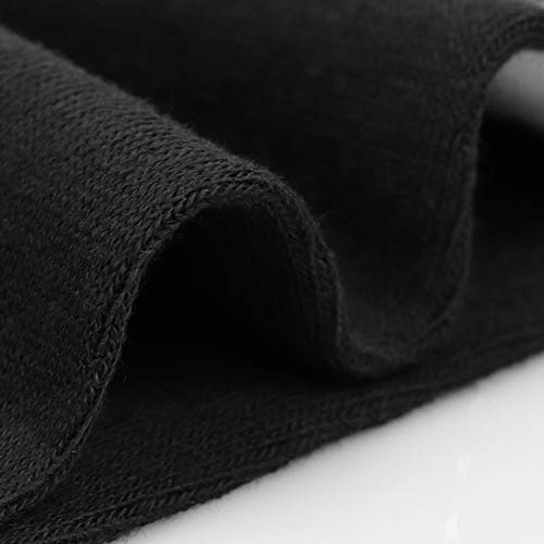Image of AQOKKA Extra Long Thigh High Socks for Women Striped Over Knee Thigh Socks Long Boot Thigh High Stockings Leg Warmers