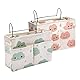 Rkllejs 2 Stück Bett Organizer, Bett Organizer Betttasche, Bett Organizer Zum Einhängen, Hängend Multifunktion Wolkenmuster Betttaschen mit Haken für Zeitschriften, Fernbedienungen, Zeitungen