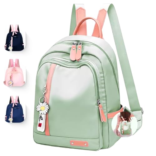 Mochila Feminina Escolar Trabalho Reforçada Bolsa Mulher Passeio Ajustável (Preto)