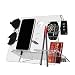 Tooby Schreibtisch Organizer Acryl - Desk Organizer Aesthetic - Handyablage Manner Organizer für Schreibtisch - Handyhalter Schreibtisch iPhone Dockingstation