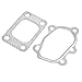 X AUTOHAUX 2 in 1 T25 T28 T38 GT35 Turbocharger Downpipe Outlet Exhaust Manifold Flange Gasket