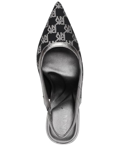 DKNY Women's Cinette Pointed Toe Slingback Dress Pump with Logo2