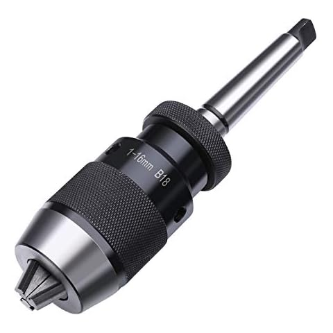 B18 1-16mm Bohrfutter Selbstanzug Keyless MT2-B18 Dorn für Drehmaschine MK2 Cover