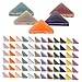 Tofficu 3sets Mixed for Crafts Triangular for Photo Frames Flowerpots and More Safe Vibrant Crafting Material for All Ages