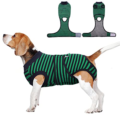FUAMEY Dog Surgery Recovery Suit, Surgical Suit for Dogs Onesie for Surgery