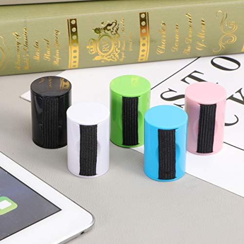 EXCEART 5Pcs Ukulele Dedo Agitador Martelo Guitarra Ritmo Sand Shakers Música Anel para Bandolim Ban