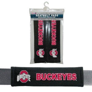 Fremont Die Ohio State Buckeyes Velour Seat Belt Pads