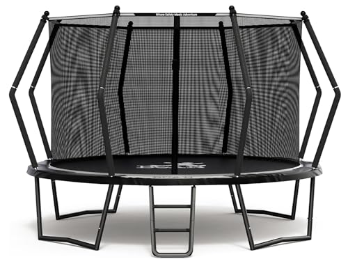 BCAN Trampoline 16FT Recreational Trampoline with Enclosure for Kids Adults