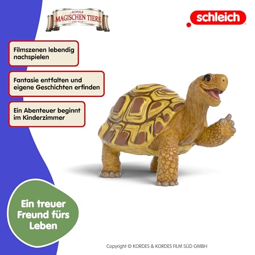 schleich DIE Schule DER MAGISCHEN Tiere | Henrietta 14910 | Tierfigur Schildkröte aus dem Film | detailgetreue Sammelfiguren | Geschenk für Kinder & Sammler | ab 3 Jahre | 7 x 4 x 5 cm