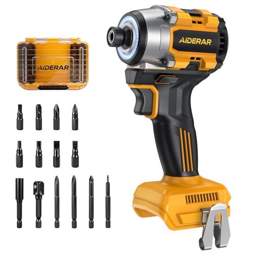 AIDERAR Cordless Impact Driver for DeWalt 20V Battery(Bare Tool)