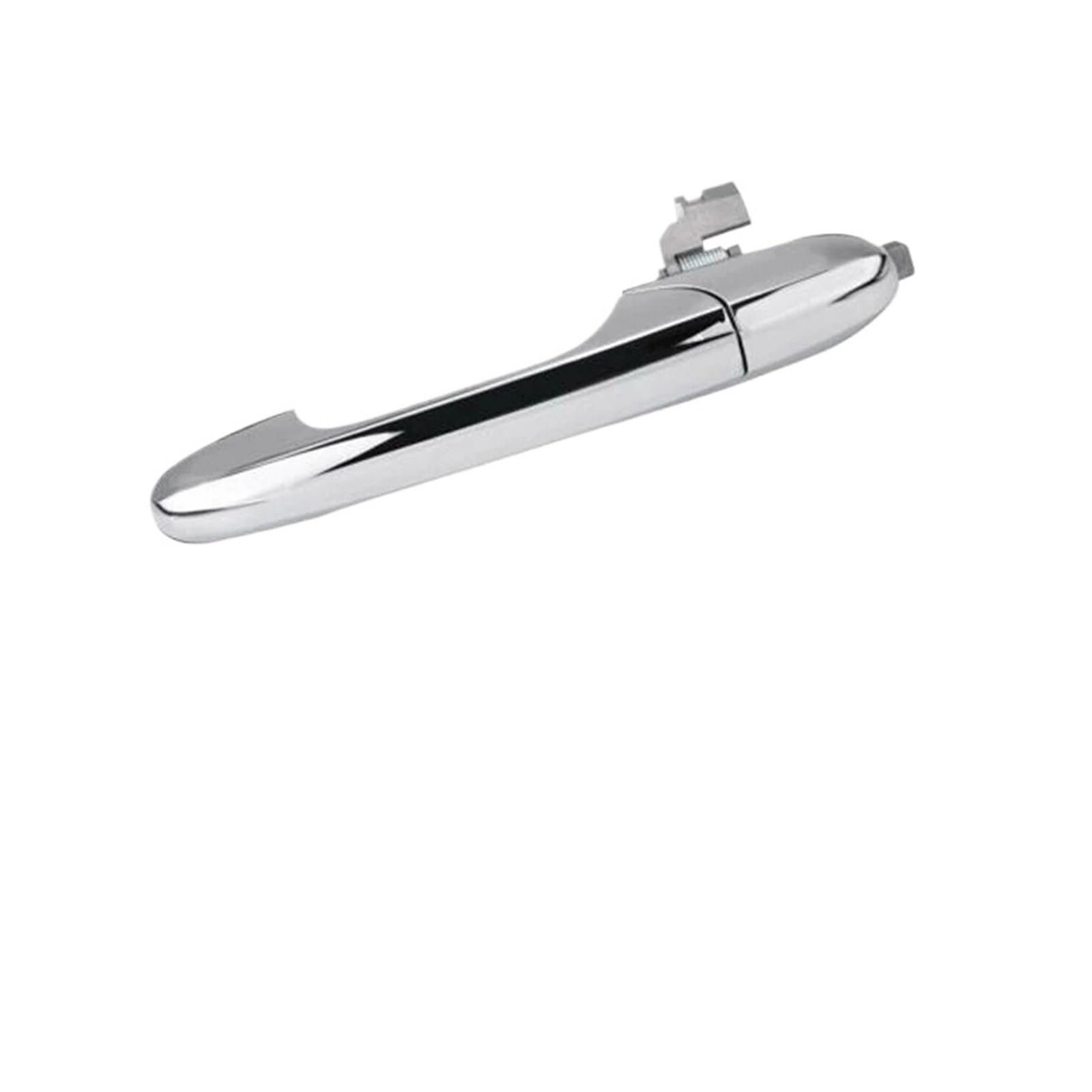 Lsdsaaza Left Sliding Exterior Handle For Fiat 500 2007-2020 Passenger Or Right Side Chrome Outer Door Handle 735592026 735592012(Left)