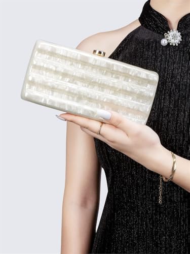 Acrylic Purses Evening Clutch Bags Women Cute Box Handbag Crossbody Purse 20254