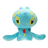 LMSX Pokemon Pikachu Manaphy Plush Toy 30Cm, Cartoon Animal Plush Stuffed Toys Regalos para Niños