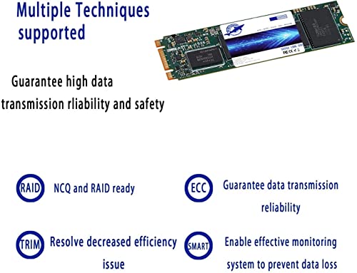 Image of Dogfish M.2 SSD 64GB SATA III 6 Gb /s, M.2 (2280mm) Internal Solid State Drive - Compatible with Desktop PC Laptop (M.2 2280, 64GB*5Pack)