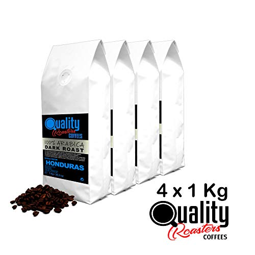 Quality Roasters Coffees. Café en grano natural. Dark Roast. 100% Arabica. Origen único Honduras. Pack de 4 Kg. Tostado… - Imagen 3
